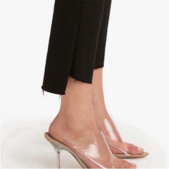 MOTHER The Insider Crop Step Fray Jeans Not Guilty - Picture 6 of 12